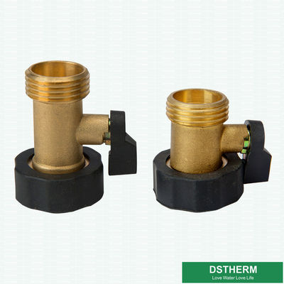 Customized Garden Hose Pipe Shut Off Valve Garden Brass One Way Water Hose Connector