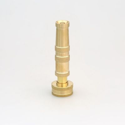 Customized Garden Hose Pipe Shut Off Valve Garden Brass Power Water Twist Hose Nozzle Sprinkler