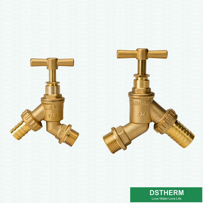 Hose Bibcock Tap Garden Brass Water Pipe Fittings Customized Brand Heavier Type Tap Garden Bibcock