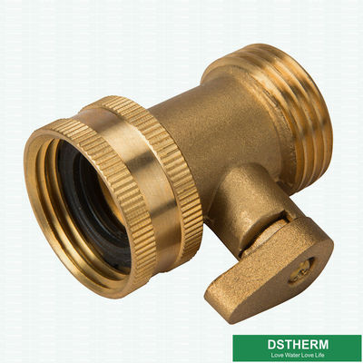 Customized One Way Water Hose Connector Brass Fittings