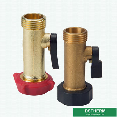 Irrigation Shut Off Hose Connector Valve Brass Fittings