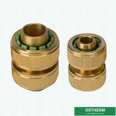 Waterproof Quick Coupling Hose Connectors Brass Fittings