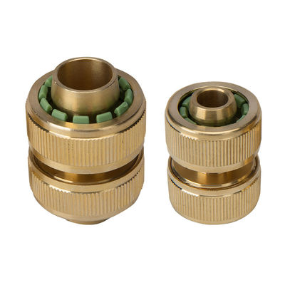 Waterproof Quick Coupling Hose Connectors Brass Fittings