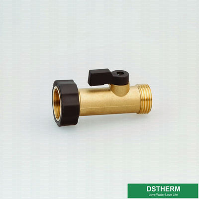 Single Outlet Hose Connector Coupling Brass Fittings Brass Valves