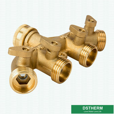 CW617N Garden Hose Pipe Fittings Shut Off Brass Valve Union