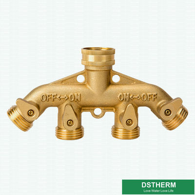 CW617N Garden Hose Pipe Fittings Shut Off Brass Valve Union