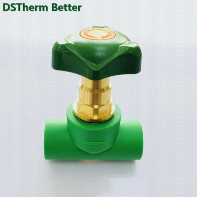 Socket Fusion PN12.5 Plastic Handle PPR Stop Valve