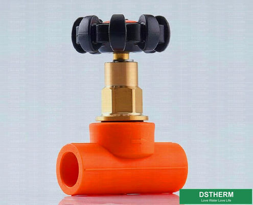 Socket Fusion PN12.5 Plastic Handle PPR Stop Valve