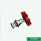 Threaded Plastic Ppr Stop Valve Handle With Brass Cartridges