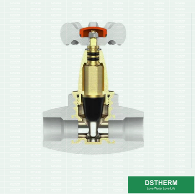 Soft Seal Type Plastc PPR Concealed Gate Valve For Heat Insulation