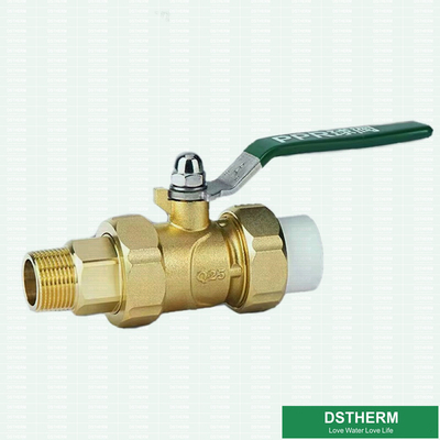 Strong Union Fast Flow Ball Valve With Brass Plastic Female Connector