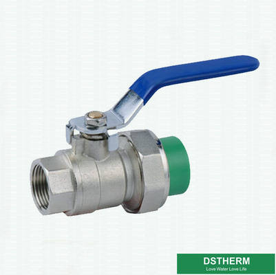 Strong Union Fast Flow Ball Valve With Brass Plastic Female Connector