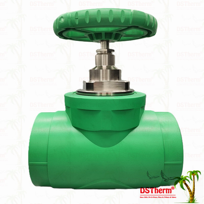 7mm Thickness Washer PPR Gate Valve Heavy Flow Easy Installation Durable Anti - Rust