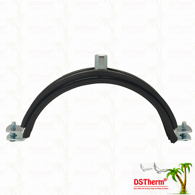 PPR Metal Pipe Clamp Hight Quality of Clamp with Rubber Corrosion-Resistant  20-160mm