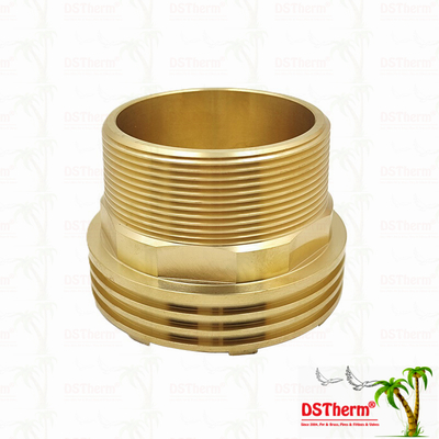 Brass Female & Male Threaded Inserts CW617N for Valves Higher Thermal Conductivity Corrosion Resistance