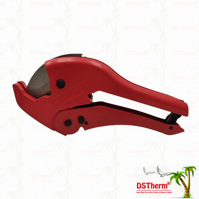 Red Plastic Pipe Cutter PPR Cutter  ISO9001  DIN8077/8078  20-40MM