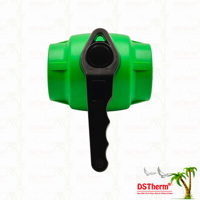 PPR Ball Valve With Waving Handle and Brass Ball For Plumbing System 20-63MM Customizable